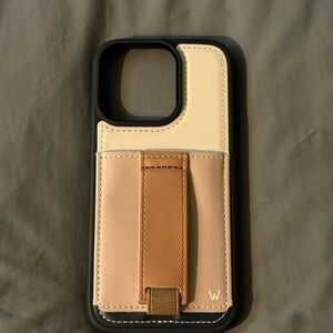 Desert Dunes Walli iPhone 16 Pro case with OG Black bumpers